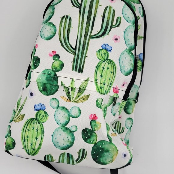 Cactus Backpack Casual Strong School Bookbag, backpack main image 9
